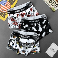 Ночная колибри+черное нижнее перьев+белый цветок