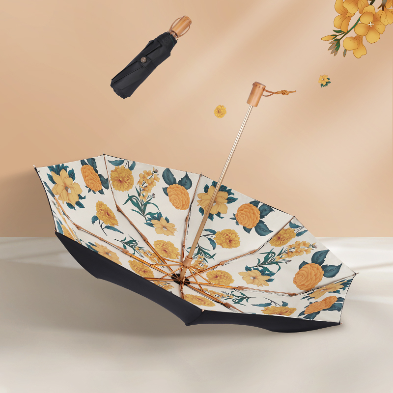 Feilede Sun Umbrella Is Cool, Lightweight, Sun-Protective, and Has Super Uv Protection, Double-Layered and Thickened, Suitable for Both Sunny and Rainy Weather Feilede Sun Umbrella Is Cool, Lightweight, Sun-Protective, and Has Super Uv Protection, Double-Layered and Thickened, Suitable for Both Sunny and Rainy Weather