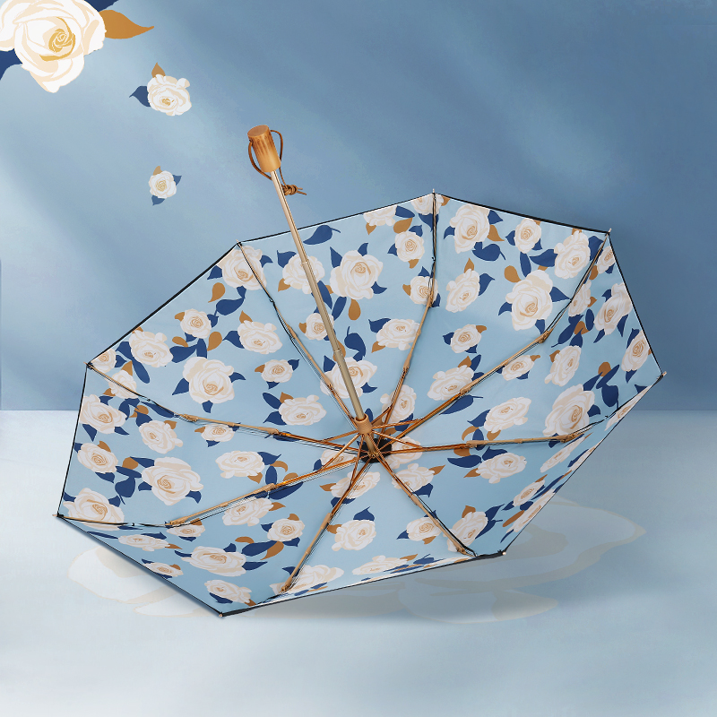 vonlilienfeld sunshade super strong anti-ultraviolet double sun and rain dual-use sunshade female sunscreen strong