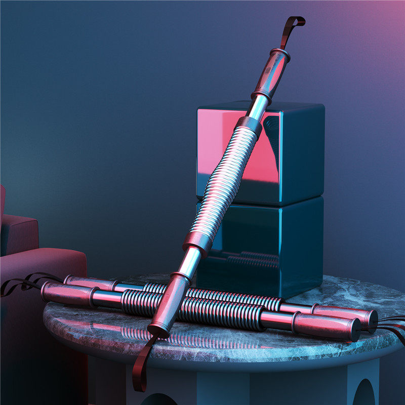 Arm bar 40kg 30kg arm force device home fitness equipment male grip device 50kg chest expander female 20kg