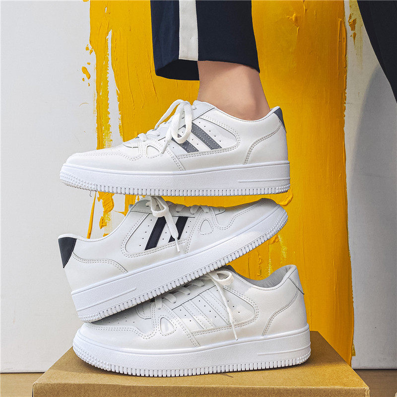 Men's shoes spring 2022 new sports casual shoes men's trendy shoes all-match trend small white shoes Korean version of student skate shoes