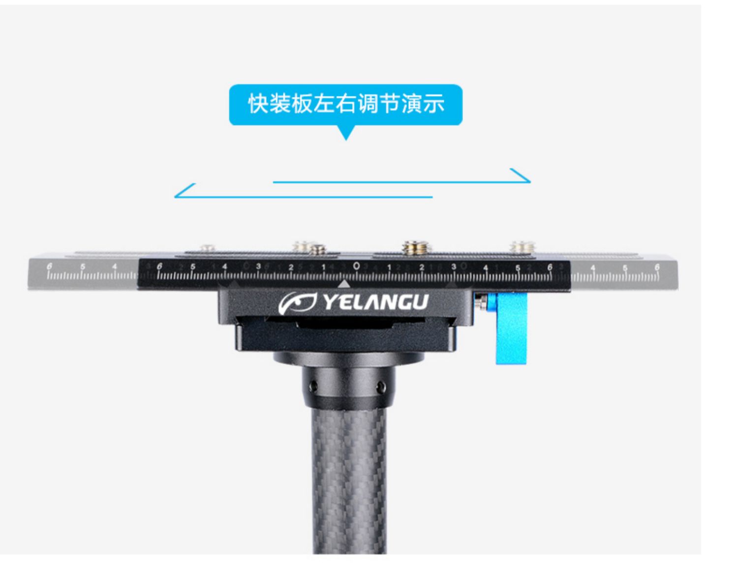 YELANGU Wolf King 80T Steadicam 5D Camera cầm tay Ổn định ổn định Sợi carbon cầm tay PTZ Chống rung - Phụ kiện máy ảnh DSLR / đơn chân máy chụp hình