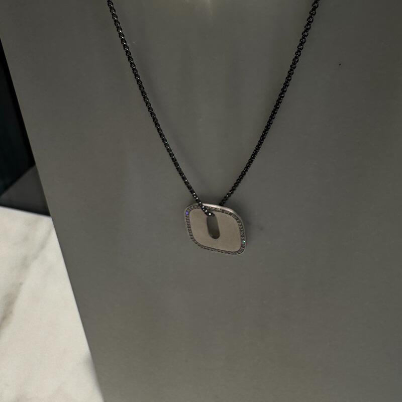 New In! Blanciris 25Aw Geometric Silver Necklace New In! Blanciris 25Aw Geometric Silver Necklace