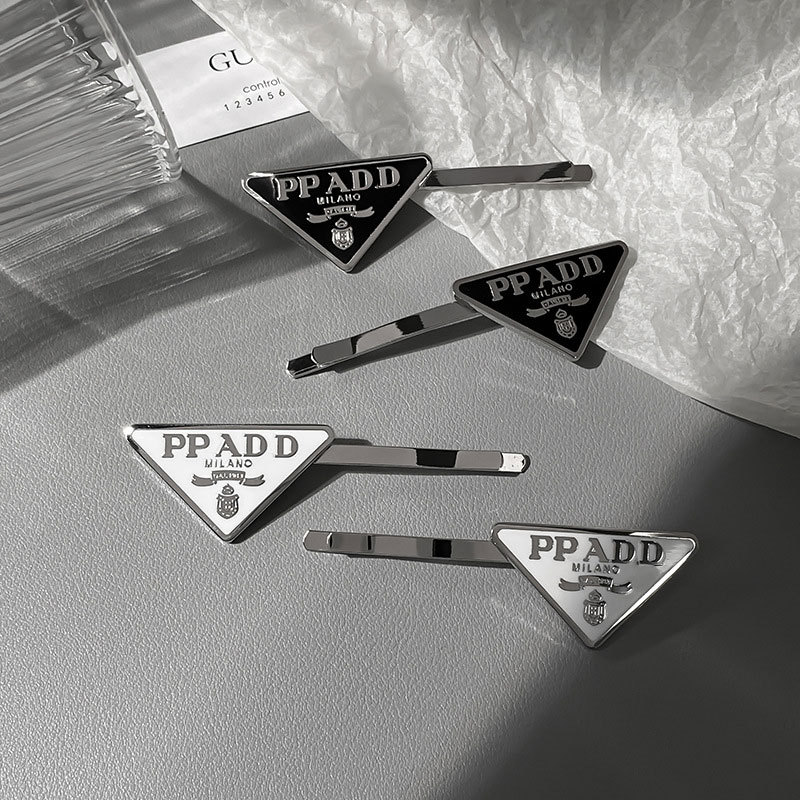 Inverted Triangle P Letter Hairpin for Women, Bangs Clip, New Style Beautiful Side Hairpin, High-End Hair Accessory