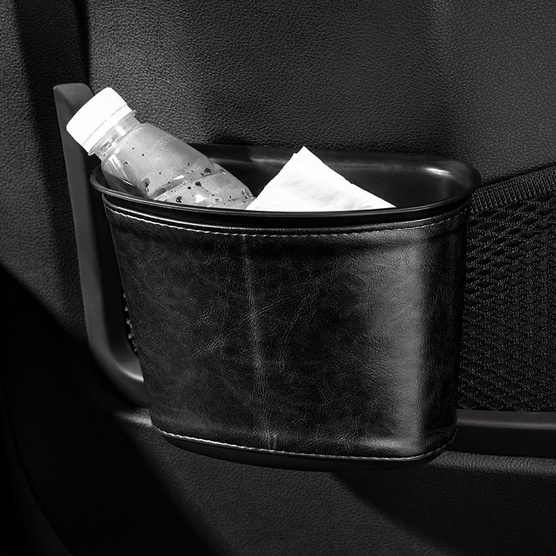 Creative hanging car trash can Car supplies Car mini car storage multi-function garbage bag