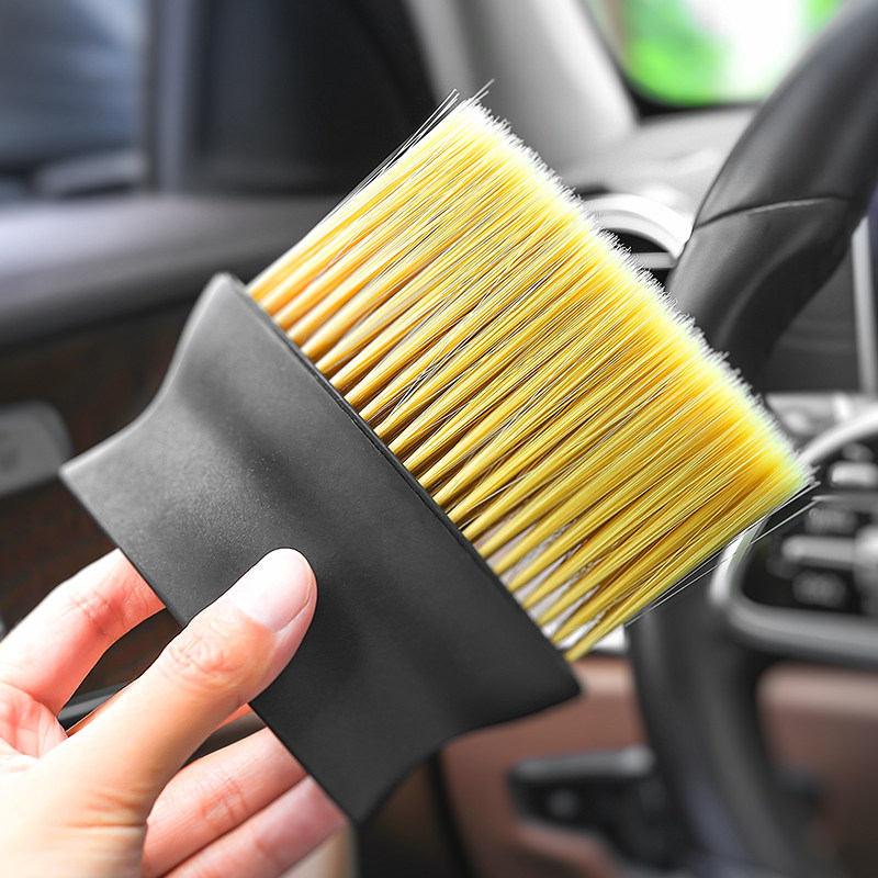 Car dusting soft brush car air conditioner air outlet beauty interior cleaning tool car interior supplies Daquan