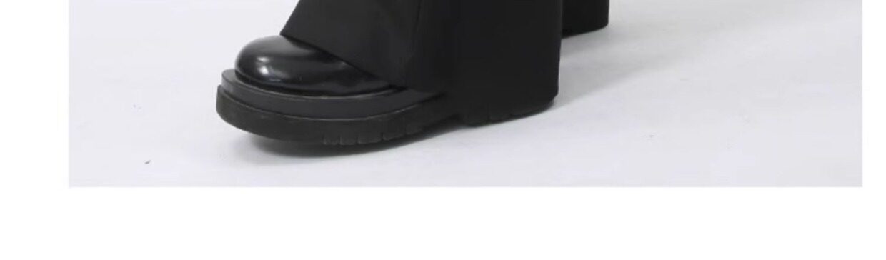 Зичен Зичен оригинал микро Ба брюки мужской сложить швабрый драпировка твердый личность дизайн смысл случайный брюки 