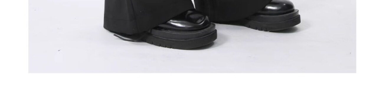 Зичен Зичен оригинал микро Ба брюки мужской сложить швабрый драпировка твердый личность дизайн смысл случайный брюки 