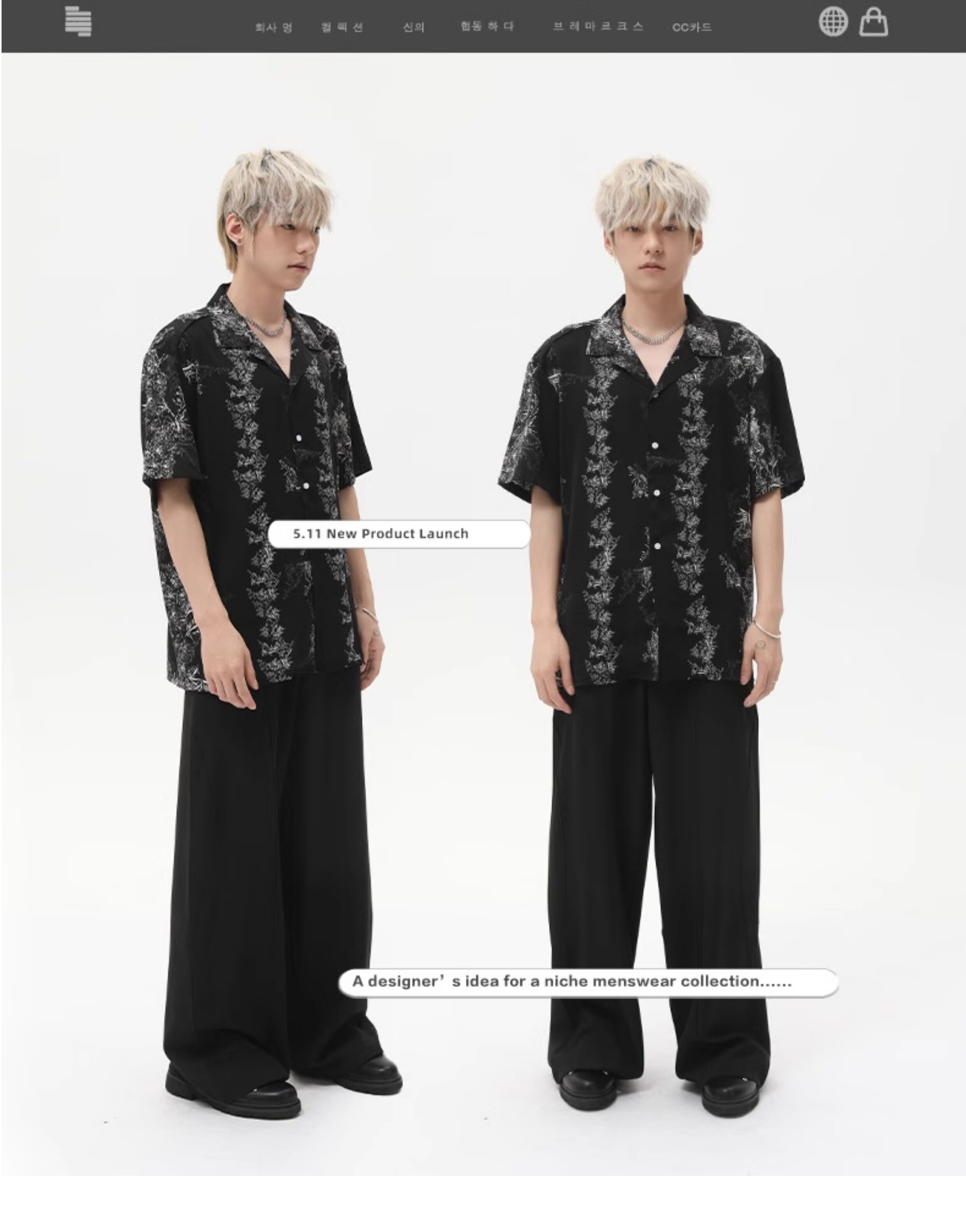 Оригинальные штаны, повседневные брюки, в корейском стиле, изысканный стиль, свободный прямой крой 