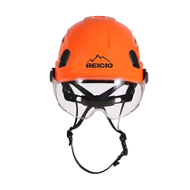 Reseo outdoor high-altitude rescue mountaineering helmet downhill rock climbing caving protection safety hat with goggles