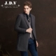 JDV quần áo nam mùa đông Nhật Bản giản dị retro ấm áp áo khoác len nam WCO7271DAG - Áo len