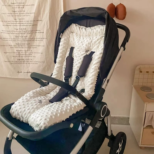 Зимняя коляска, удерживающая тепло подушка для выхода на улицу, увеличенная толщина