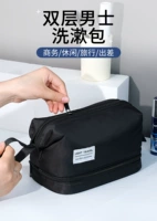 Водонепроницаемая портативная вместительная и большая косметичка с разделителями, сумка для плавательных принадлежностей для спортзала, сумка-органайзер