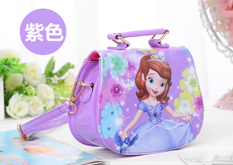 Cô gái trẻ em Hàn Quốc Túi Messenger thời trang công chúa túi bé dễ thương hoạt hình vai cô gái xách tay - Túi bé / Ba lô / Hành lý ba lô đi học