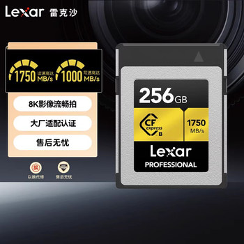 Lexar Cfe Type-B 128 256 512g Micro Single-Lens Reflex Camera Memory Card Canon R5 Nikon Z6
