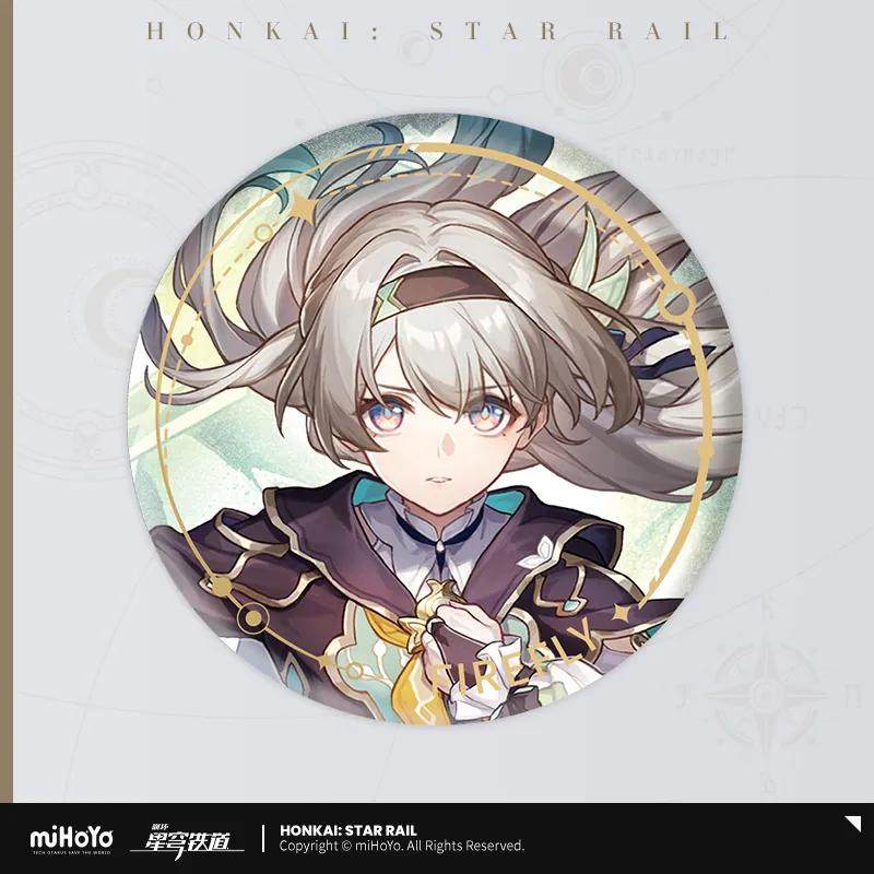 Official Merchandise Collection from Liuying, Including Honkai: Star Rail Badges, Keychains, Standees, Colored Paper, and Laser Tickets