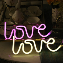 520 gift neon shape decoration love star Angel lamp dormitory romantic decoration proposal confession