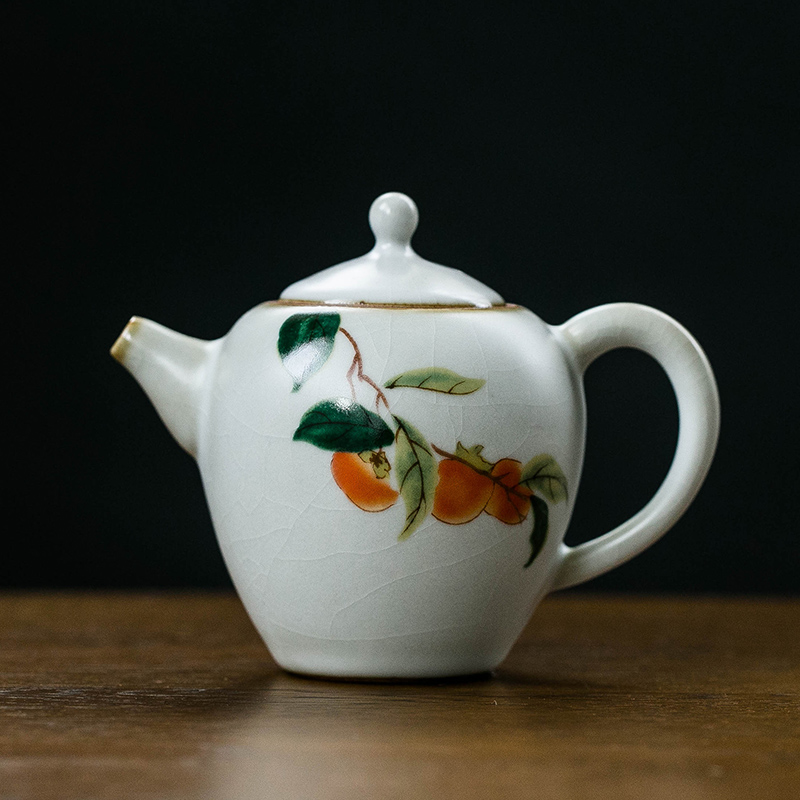 Feng ru up single pot on the teapot can raise your porcelain ceramic tea filter kung fu tea teapot