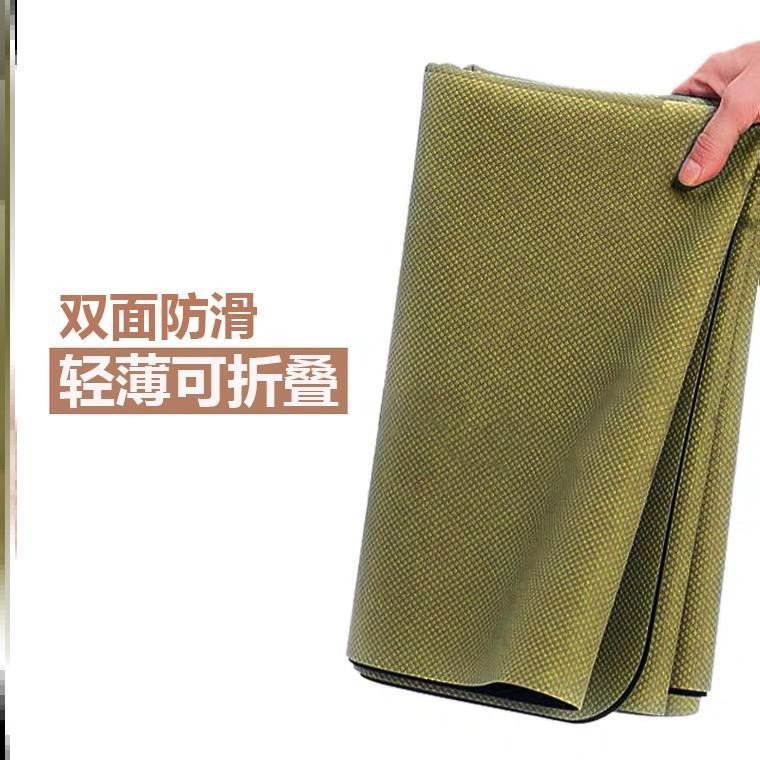 Silicone Anti Slip Yoga Mat Natural Rubber Men And Women Fitness Tasteless Pregnant Woman Special Portable Outdoor FOLDING