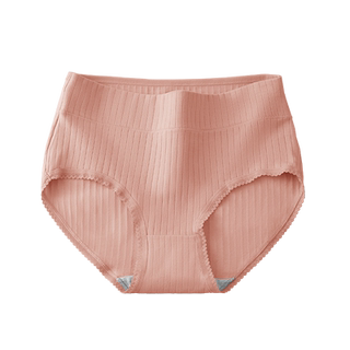 高腰内裤女纯棉抗菌新款收腹提臀收小肚子100%全棉裆女士大码短裤