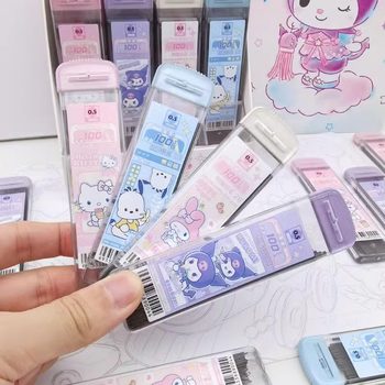 0.5mm automatic refill, not easy to break, large capacity