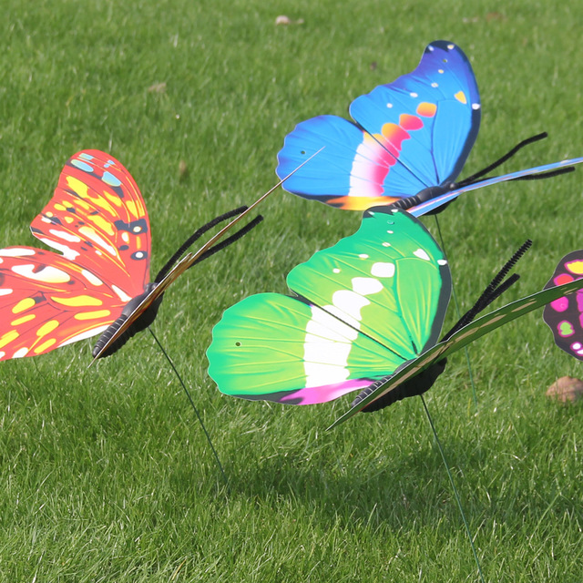 40CM butterfly flower arrangement gardening garden bonsai potted shopping mall venue decoration