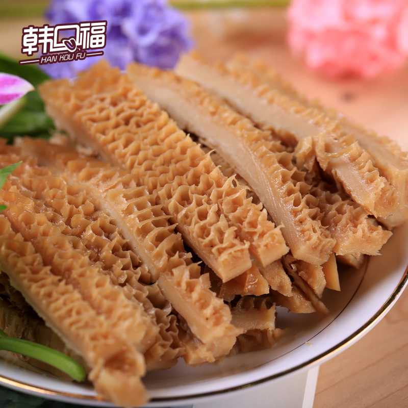 Sauce color fully cooked 9 9kg 5 packs of tripe silk marinated spiced instant bulk vacuum packaging Hotel Hotel