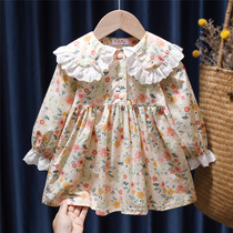 Boomer girls dress for dress and autumn clothing 2022 new childrens clothing nets red ocean gas and childrens Princess Dresses