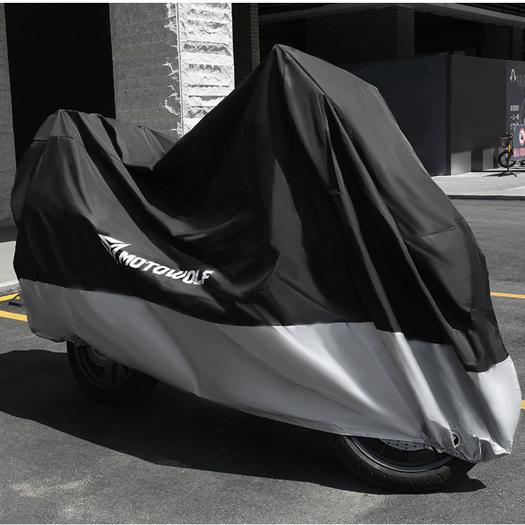 Motorcycle Cover, Rainproof, Dustproof, Oxford Cloth, Sun Protection, Heat Insulation, Thickened Electric Vehicle Cover, Sunshade Cover Motorcycle Cover, Rainproof, Dustproof, Oxford Cloth, Sun Protection, Heat Insulation, Thickened Electric Vehicle Cover, Sunshade Cover