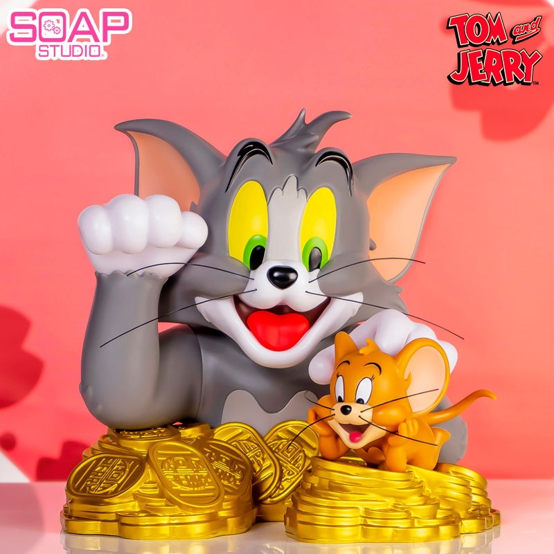 SoapStudio Cat and Mouse Fortune Cat Half-breasted Like Tide Play Handmade Spring Festival New Year Gifts