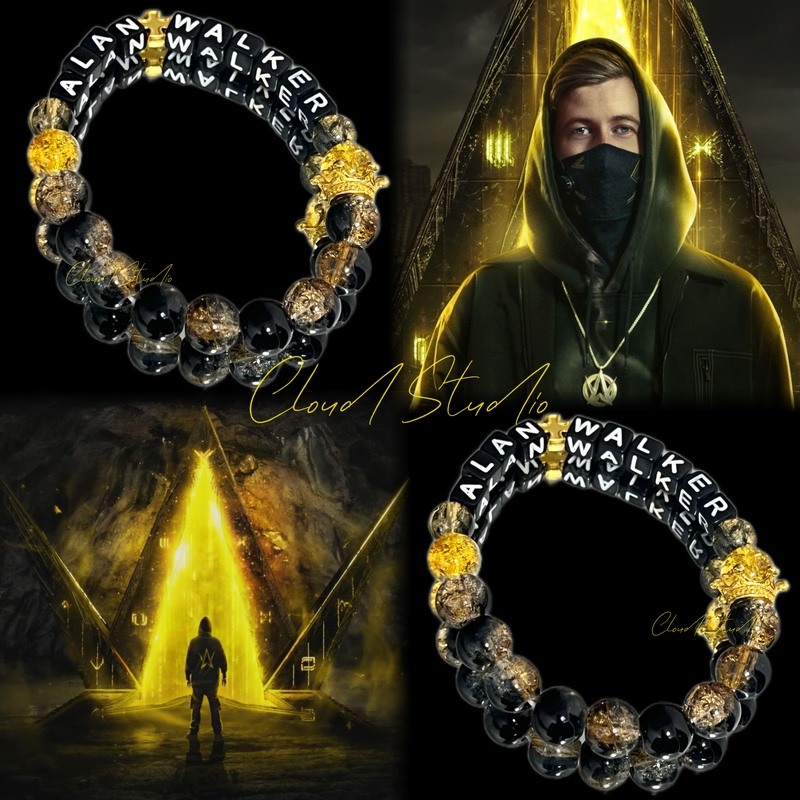 Alan Walker Fan Bracelet Friendship Bracelet Walking Fan Support Rave Kandi Electronic Music Festival Bracelet