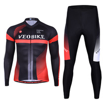 Spring Autumn Season Mountain Bike Riding Suit Mens Long Sleeve Suit Outdoor Perspiration Cycling Clothes Road Car Equipment
