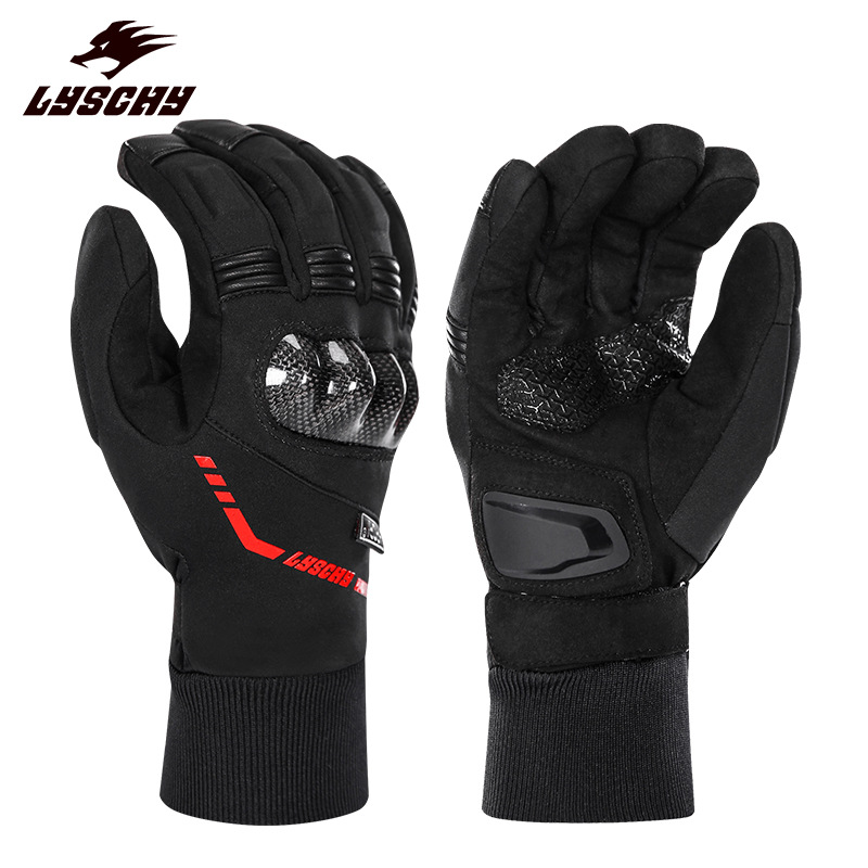2021 locomotive winter riding waterproof and warm gloves male locomotive racing rider cross-country anti-wind and windproof touch screen