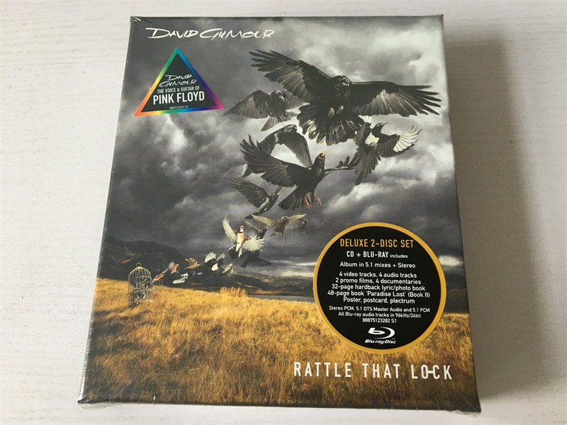 Пинк Флойд, Pink Floyd, Дэвид Гилмор, Rattle That LockCD+ Blu-ray Изображение 1