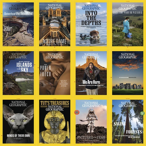 Американская версия National Geographic Geographic 2022-2023 Электронная книга