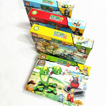 Dark Horse 9021 Fun Plant Wars Zombie Puzzle Assembly Toys Small Grain Compatible Lego Building Blocks Toys