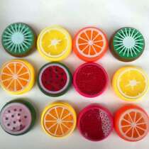 South Korean colorful fruit with no hand stained nose rubber Rubber Clay Lanoodle King Five Colored Crystal Clay Handmade Girl