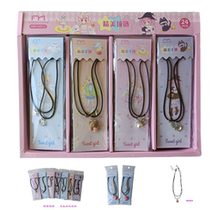 Launched new product 24 - plus double - necklace pendant accessories for childrens girls school hot sell