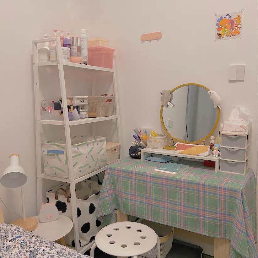 Storage shelves Shelf shelving Shelving Bedroom Kitchen Shelving Balcony Living Room Flower Shelf Cosmetics Putting Shelf