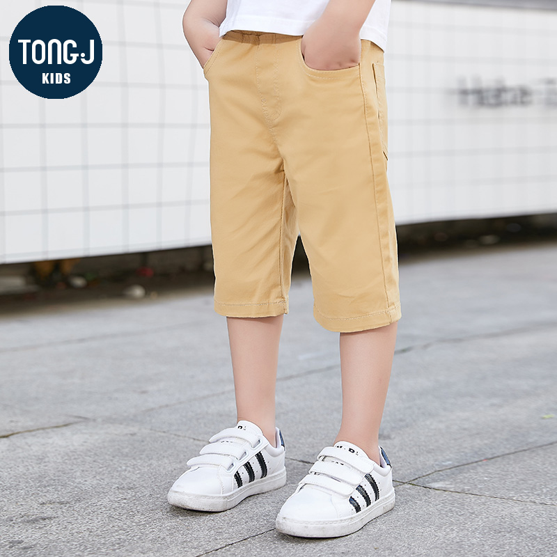 Bé childrens quần bé trai Bảy quần mùa hè mỏng 2020 quần short hàng không nước ngoài trong trẻ em lớn loose-fitting quần Hàn Quốc phiên bản của thủy triều.