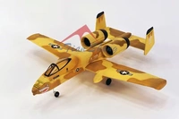 Máy bay ném bom A10 Warthog Máy bay ném bom RC Máy bay RC ETO 4 vượt qua cánh cố định có ống dẫn màu vàng sa mạc - Mô hình máy bay / Xe & mô hình tàu / Người lính mô hình / Drone xe tăng điều khiển từ xa bằng kim loại