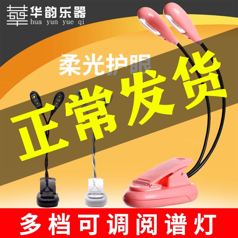 Guzheng spectrum stand lamp piano lamp score lamp special LED eye protection adjustable music score stand spectrum lamp for piano practice