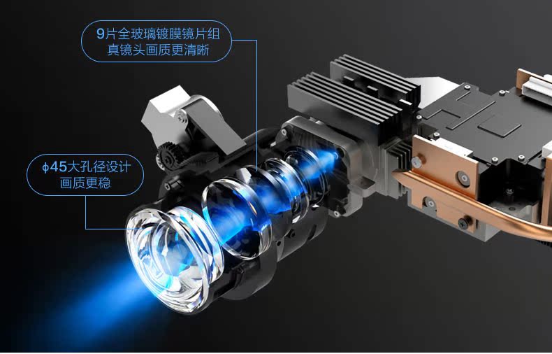 Màn hình ma thuật Tmall S1 máy chiếu thông minh gia đình 4K không có màn hình TV WIFI máy chiếu không dây 3D rạp hát tại nhà văn phòng HD Android màn hình máy tính di động - Máy chiếu
