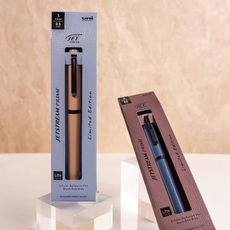 Japan's Mitsubishi New Limited Edition Jet Stream Prime Ballpoint Pen 3 Colors Sxe3Lpr05 Metal