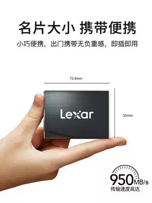 Recosha SL100 solid state portable drive 1TB high speed portable Type-C external PSSD solid state 500g hard drive