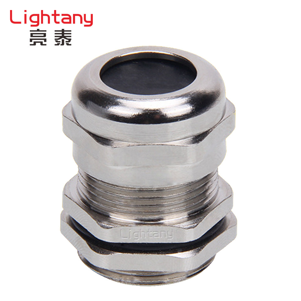 M16x1 5 wire diameter 4-8 5-10mm metric M type brass stainless steel metal cable gland NPM16