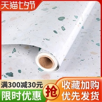 Kitchen oil-proof sticker Waterproof and moisture-proof self-adhesive wallpaper renovation countertop wallpaper cabinet stove imitation marbled wall sticker