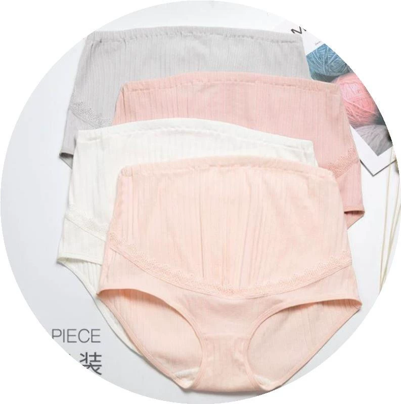 Bộ đồ lót cotton cho bà bầu nhập khẩu từ Châu Âu trong tam cá nguyệt thứ 3. Phụ nữ mang thai sớm đồ lót của phụ nữ mang thai kích thước lớn đồ lót phụ nữ mang thai cuối thai kỳ - Áo ngực cho con bú / Quần lót / Quần chăm sóc trước sinh