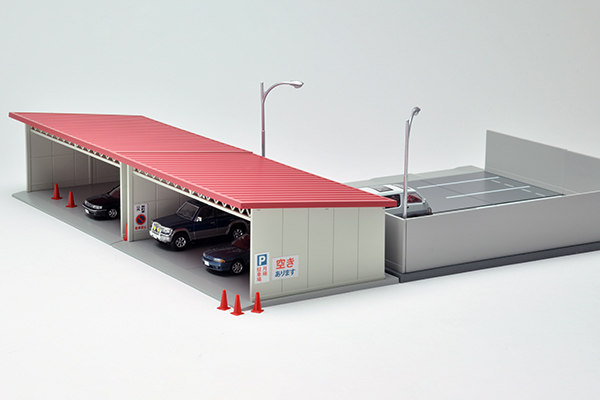 預 Tomy Tlv 07a 帶屋頂的停車庫屋根付停車場汽車場景