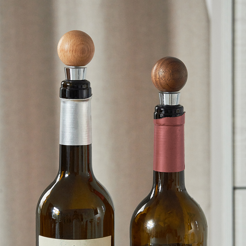 ナチュラルログ赤ワインストッパーワインワイナリーワインテイスティングガラスボトルストッパー密閉家庭用シーリングストッパー気密